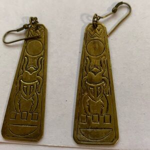 Unique Egyptian earrings
